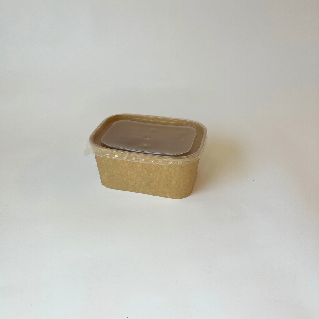 Kartonkikulho, ovaali, 750 ml, 200 kpl / laatikko