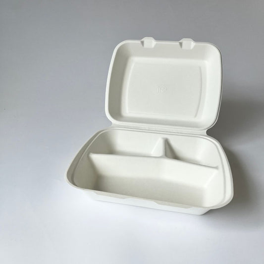 3-osainen menurasia (bagasse) 100 kpl