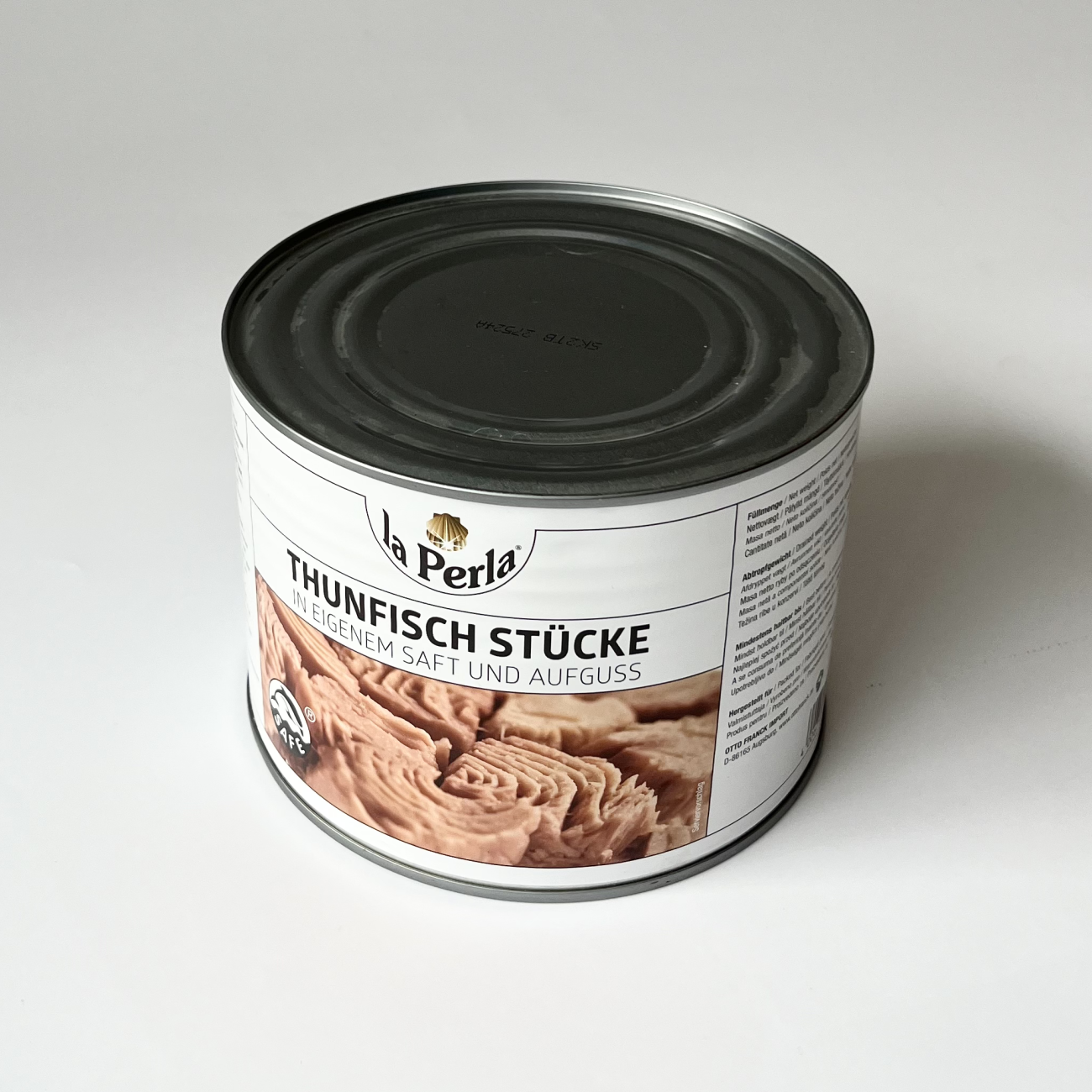 La Perla Tonnikala suolavedessä, 1705 g / 1260 g