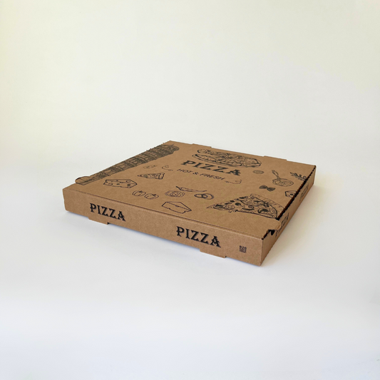 34,5x34,5x4 Hot & Fresh Pizzalaatikko USA 100 kpl