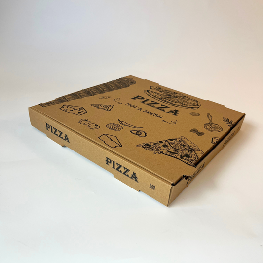 HOT&FRESH DESIGN 32×32×4 cm pizzalaatikko (100 kpl) USA