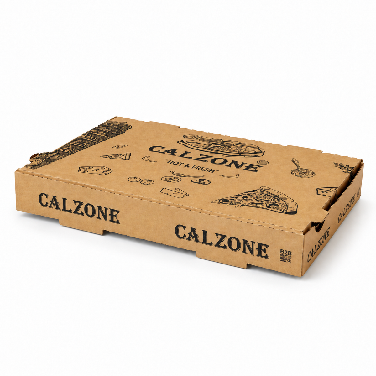 30x20x4 Hot & Fresh Calzonelaatikko 100 kpl