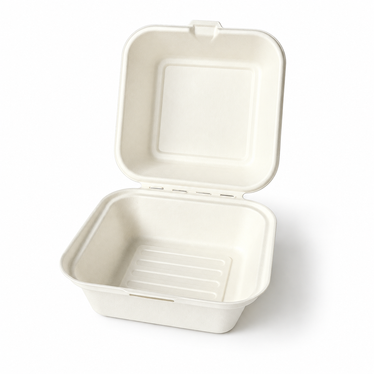 IP 6 bagasse burger box, 50 pcs