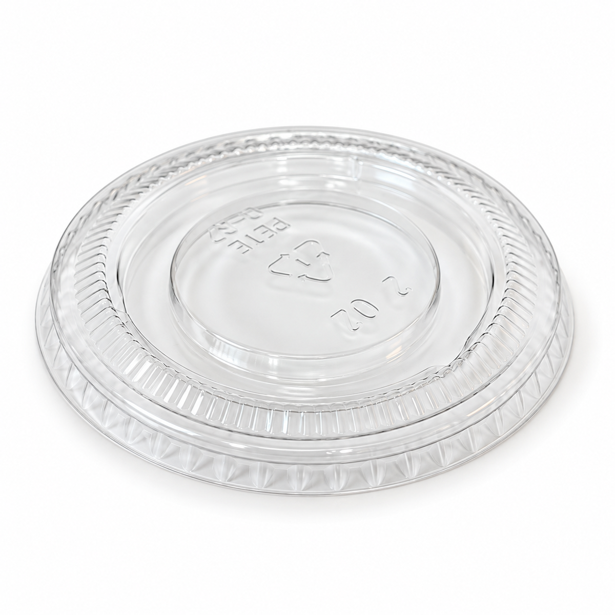 PET lid for 60 ml sauce cup, 2500 pcs / box