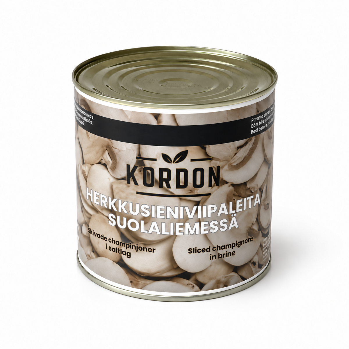 KORDON perçeyên kivarkan di ava şor de, 2,45 kg / 1,38 kg × 6 teneke