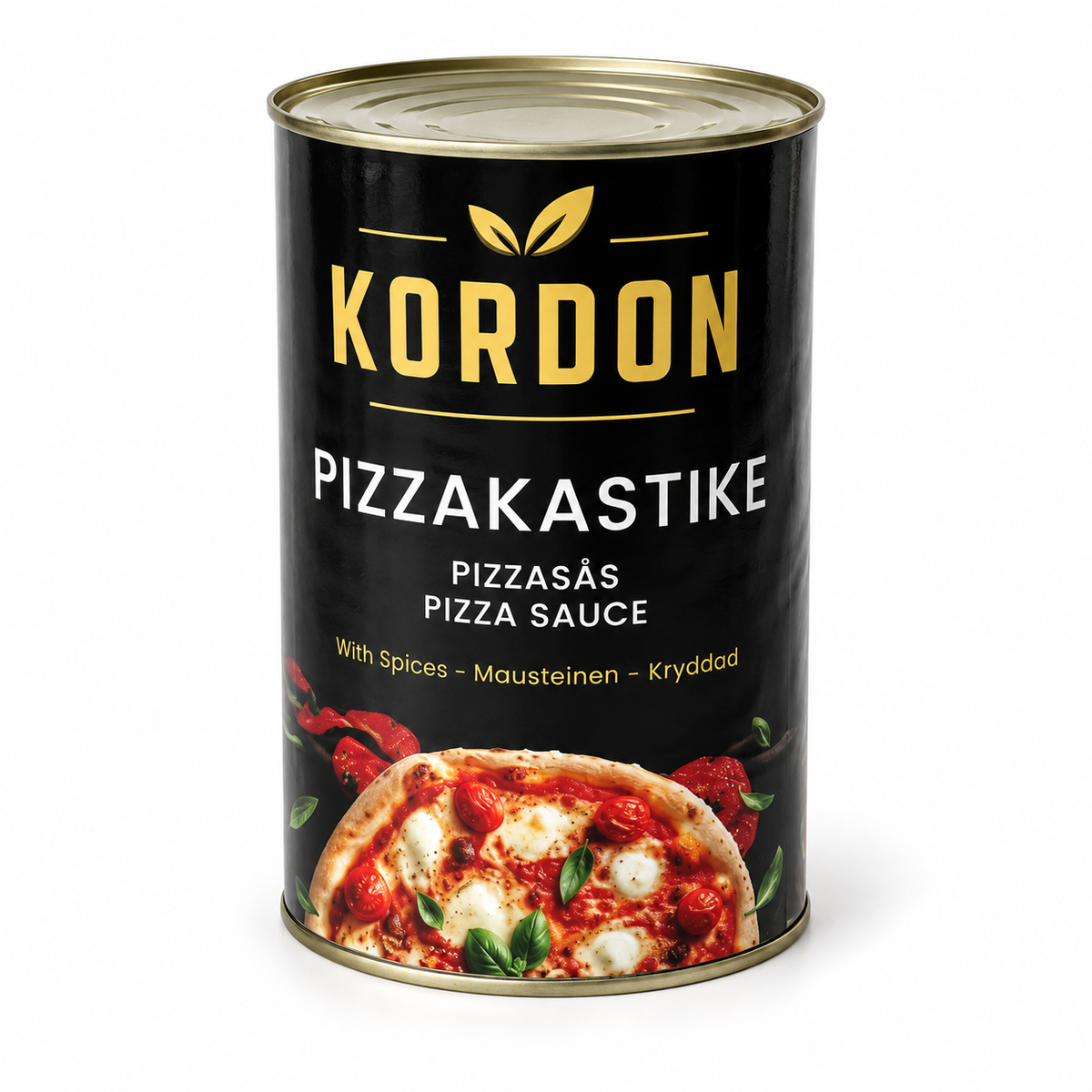 KORDON pizza sosu, 4100 g × 3 konserve