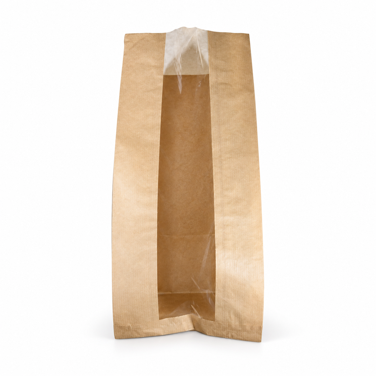 Brown bread bag 20 × 7 × 34, 500 pcs / box