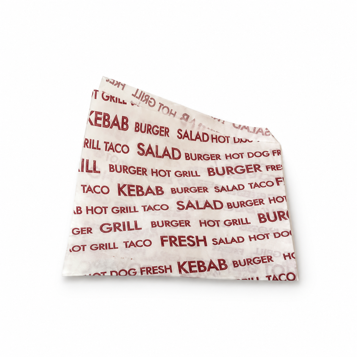 Grill food pocket 17.5 × 17.5 cm, 1000 pcs