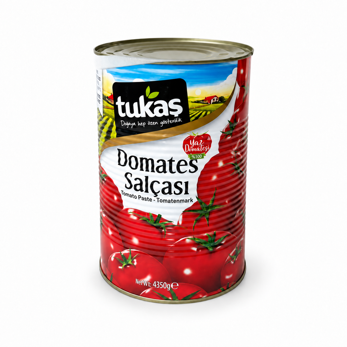 TUKAŞ tomato purée 4350 g × 3 tins